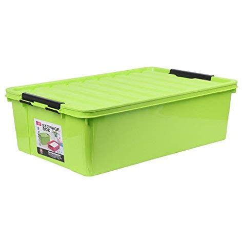 BUCKLE UP MULTIPURPOSE STORAGE BOX WITH LID - 40 LITRES - SET OF 2 ...