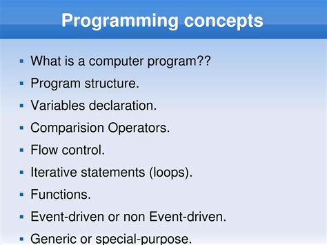 Image result for Computer Programming Basic Concepts Image