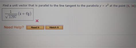 Image result for Unit Vector Parallel to a Line