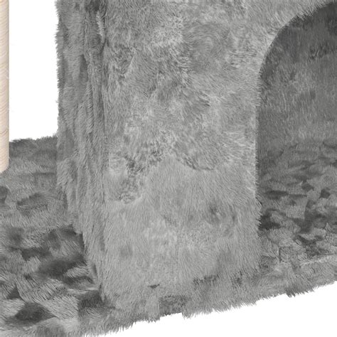 vidaXL Drapak dla kota z sizalowym słupkiem, jasnoszary, 51 cm | home&you