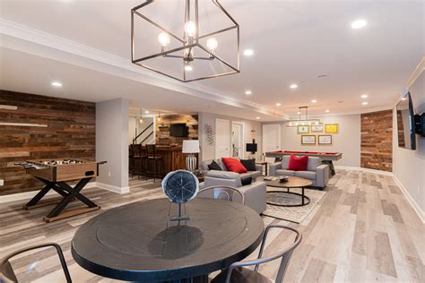 Ultimate Man Cave Basement Renovation - Gardner/Fox Associates