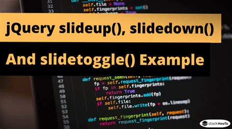 Slide Down JavaScript 的图像结果