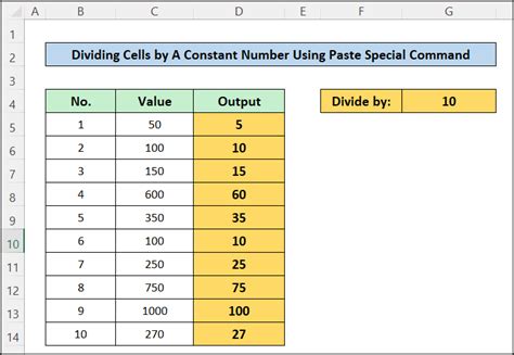 Excel Formule Division 的图像结果
