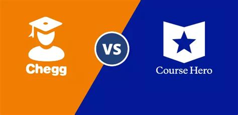 Image result for Course Hero vs Chegg