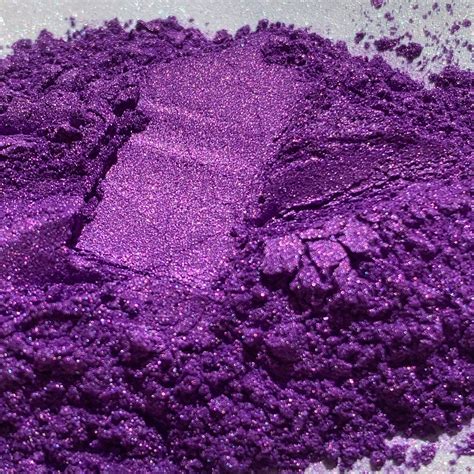 Mica pigment powder AMETHYST-20 grams – The Art Theory