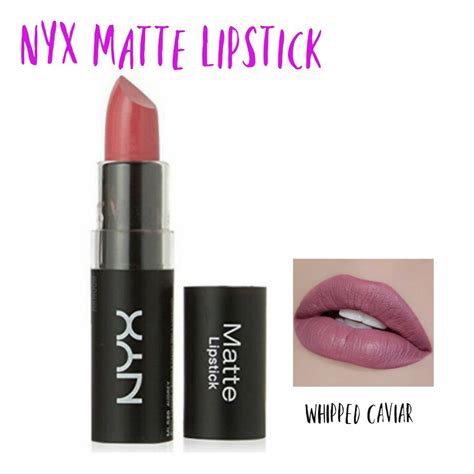 Nyx Matte Lipstick Whipped Caviar