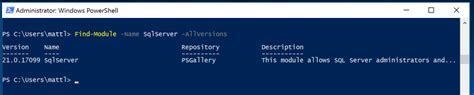 Image result for SQL Server PowerShell Module