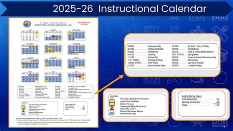 2025-2026 LAUSD School Calendars | STEAM Virtual Academy