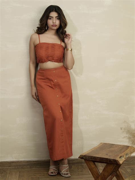 Rust Co-ord Set – Bla Burr