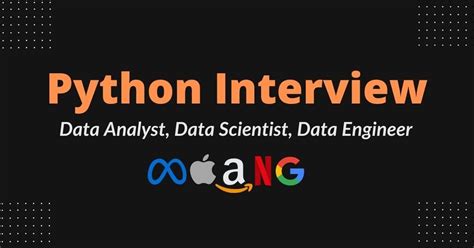 Top 50 Python Interview Questions 的图像结果
