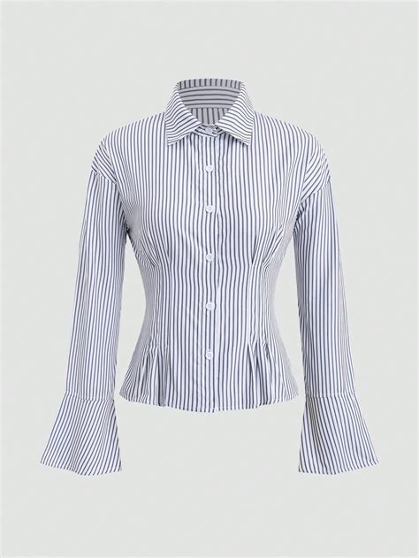 Striped Collared Shirt