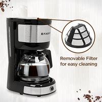 FABER FCM 0.6L SS BK 5 Cups Coffee Maker Price in India - Buy FABER FCM ...