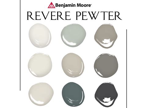 Color Palette For Benjamin Moore Revere Pewter at Francis Needham blog