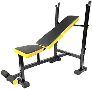 Hashtag Fitness 8 In 1 Heavy Duty Adjustable Multi Home Gym Bench (8IN1 ...
