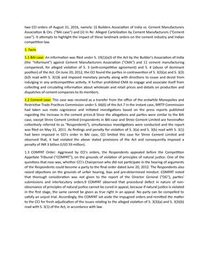 Powers,Duties, Functions of CCI - LAW COMPETITION LAW Duties, Power AND ...