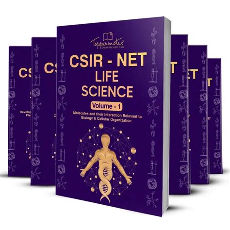 Buy CSIR-NET Life Science Exam Notes Focused Study Material Set of 6 ...