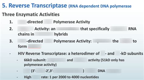 Image result for Transcriptase Inverse Function