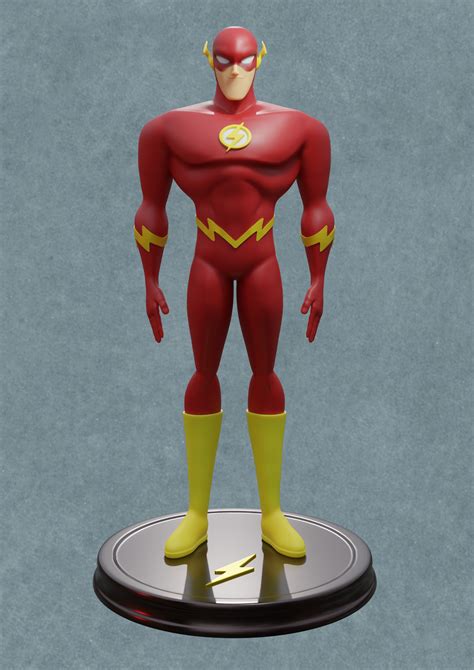 ArtStation - The Flash - Justice League Unlimited