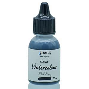 Aadya Crafts Watercolour Liquid Black BlackBerry Colour 15ML JLWC00 Dye ...