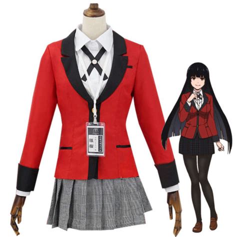 Kakegurui Suzui Cosplay School Girl Uniform India | Ubuy