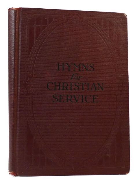 HYMNS FOR CHRISTIAN SERVICE | Hope Publishing Company | Vintage Copy
