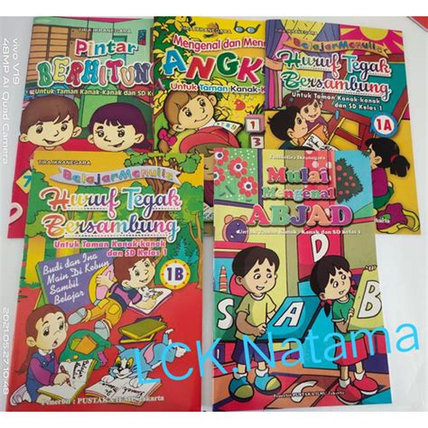 Jual Buku Menghitung dan Menulis - Berhitung - Tegak Bersambung - Angka ...