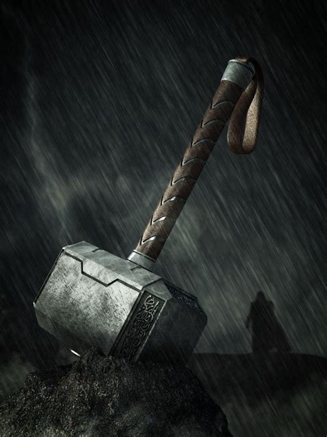 Thor's Hammer Wallpapers - Top Free Thor's Hammer Backgrounds ...