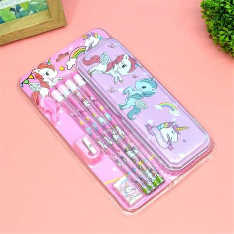 Flipkart.com | Dilurban New Pink Stationery Kit for Kids Combo with ...