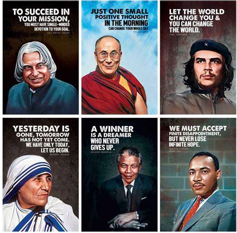 Great Personality Motivational and Inspirational Quotes Wall Posters ...