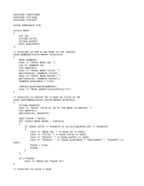 Simple Library Management System(BI) - #include #include #include - Studocu