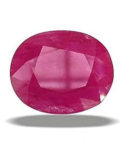 9 Astro Gems & Jewels Natural Pink Ruby Manik Gemstone 5.25-5.50 Ratti ...