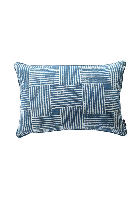 INDIGO KANTHA CUSHION – artimagejaipur