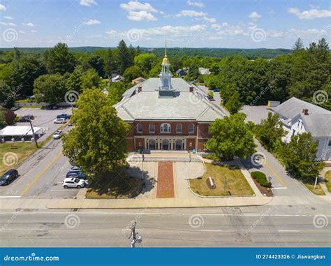 Billerica Public Library, Billerica, MA, USA Stock Photo - Image of ...