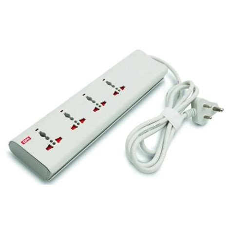GM E-Book 4+4 Spike Adaptor with Individual Switch, Indicator, Safety ...