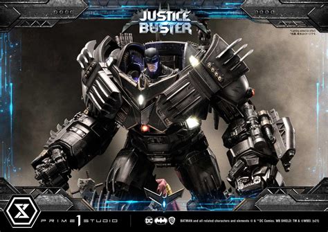 DC Comics - Batman Advanced Suit and Justice Buster Statues by Prime 1 ...