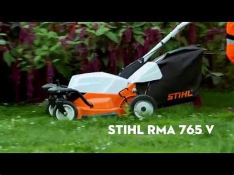 Tosaerba STIHL RMA 765 V   YouTube