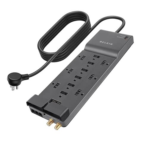 Belkin 12 Outlet 4120J 10 inch Cord Surge : Amazon.in: Electronics