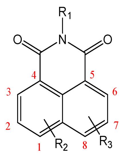N-isobutyl-1,8-bis(isobutylamino)-naphthalimide