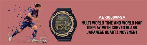 Casio Youth Series Digital Black Dial Men's Watch - AE-3000W-9AVDF(D136 ...