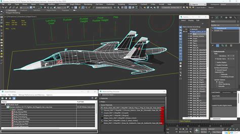 Russian Sukhoi SU-57 Fighter Jet Rigged 3D model | 3D Molier International