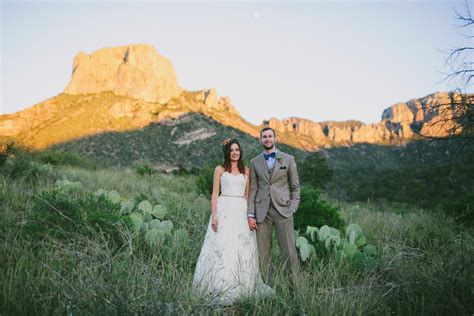 A Natural, Traditional Wedding at Chisos Mountain Lodge in Big Bend ...