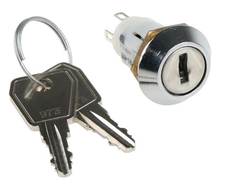 SRL-5-F-D-2 Lorlin | Lorlin Key Switch, SP-CO, 1 A @ 24V ac dc / 115V ...