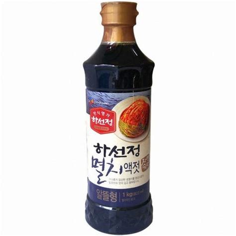 Fish Sauce (Anchovy) 1 kg 멸치액젓 | SeelaMart