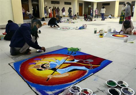 FPJ-Ed: Yuva Utsav begins with Rangoli, classical singing, instrumental ...