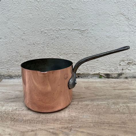 Vintage French Copper Pan Sauce Pan Made in France 19092423 - Etsy
