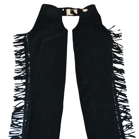 Womens Fringe Chaps | Womens Leather Chaps With Fringe