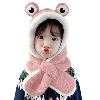 Buy BRATS N BEAUTY®-Baby Winter Hat Cute Cartoon Frog Plush Thick Hat ...