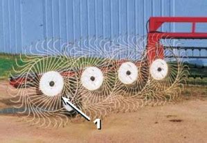 New Holland Machine Single T82 Rubber Rake Tooth For H&S Tedders (HT7 ...