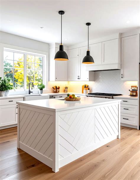 24 Kitchen Shiplap Ideas with Kitchen Island Ideas - Too Much Time