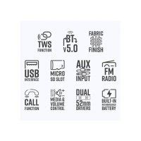 Zebronics Zeb-Dawn 50 Specifications | FullSpecs.net